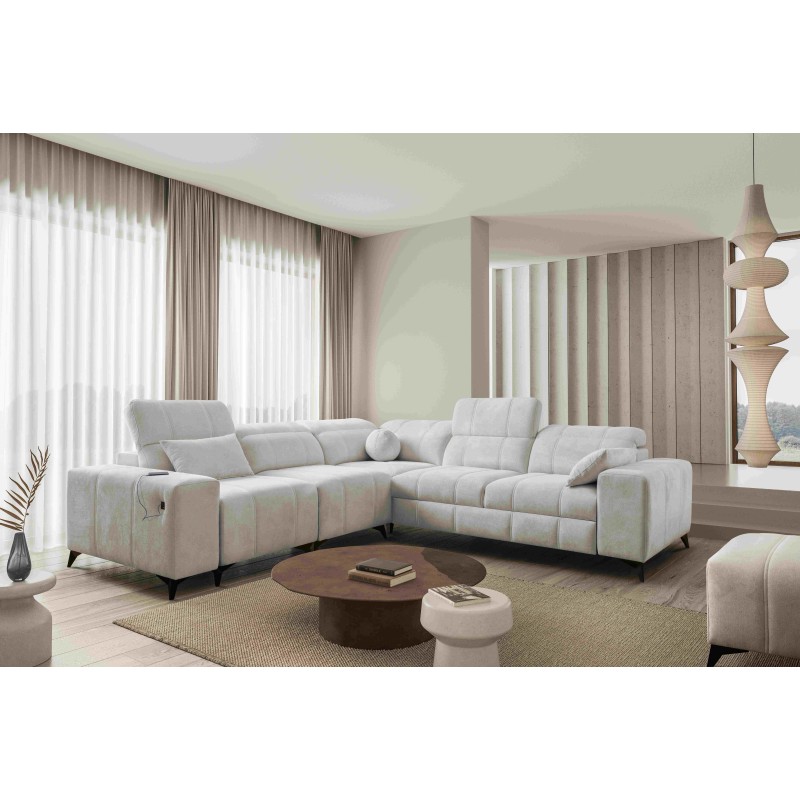 Ballagio III corner sofa with a sleeping function - an elegant and functional piece of furniture Ballagio III corner sofa with a sleeping function - an elegant and functional piece of furniture