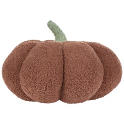 2 poduszki dekoracyjne boucle dynia ⌀ 35 cm brązowe MUNCHKIN 2 poduszki dekoracyjne boucle dynia ⌀ 35 cm brązowe MUNCHKIN