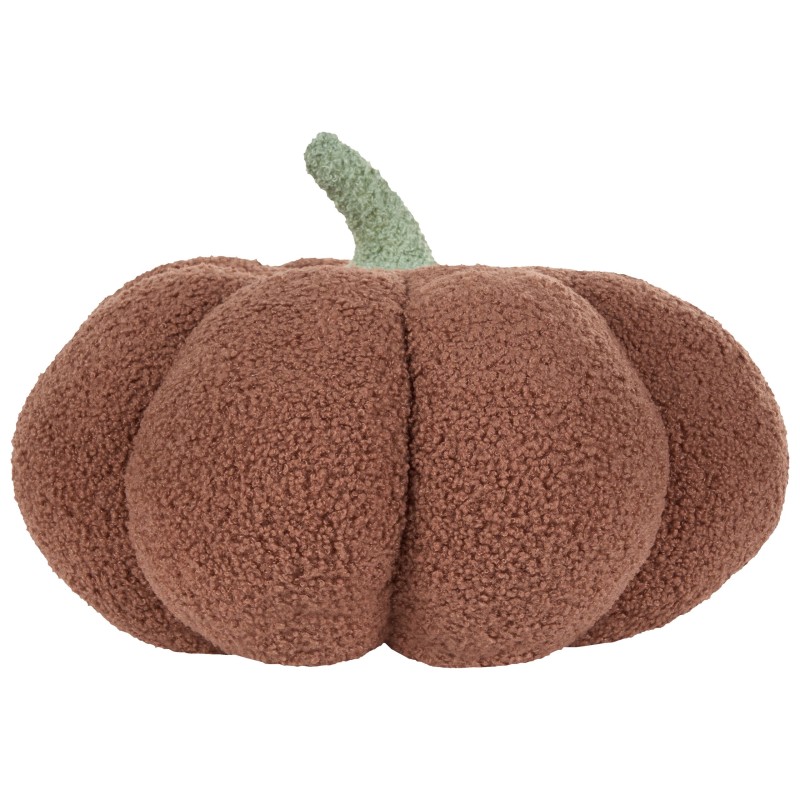 2 poduszki dekoracyjne boucle dynia ⌀ 35 cm brązowe MUNCHKIN 2 poduszki dekoracyjne boucle dynia ⌀ 35 cm brązowe MUNCHKIN