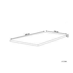 Materac nawierzchniowy COMFY 160 x 200 cm Materac nawierzchniowy COMFY 160 x 200 cm