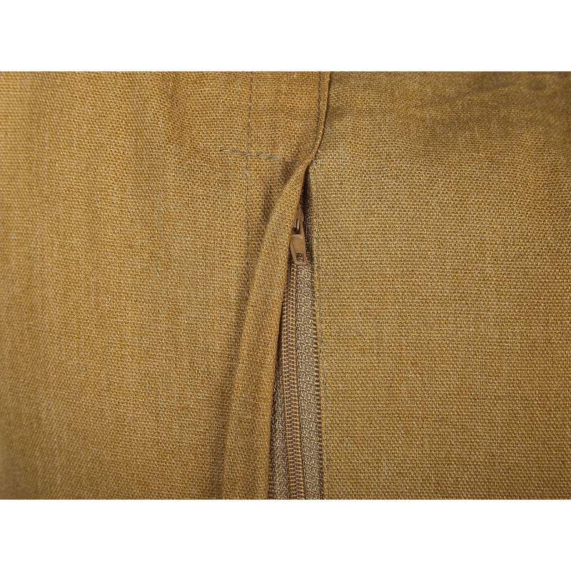 Zestaw 2 poduszek dekoracyjnych CUMBUM Juta 45 x 45 cm Brązowy Wzór orientalny Zestaw 2 poduszek dekoracyjnych CUMBUM Juta 45 x 45 cm Brązowy Wzór orientalny