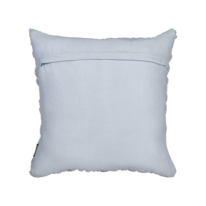 Zestaw 2 poduszek dekoracyjnych GOREME Boucle 45 x 45 cm Niebieski Wzór geometryczny Zestaw 2 poduszek dekoracyjnych GOREME Boucle 45 x 45 cm Niebieski Wzór geometryczny