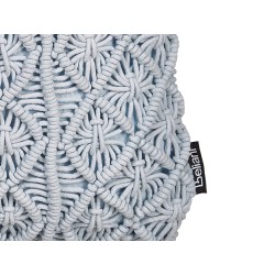 Zestaw 2 poduszek dekoracyjnych GOREME Boucle 45 x 45 cm Niebieski Wzór geometryczny Zestaw 2 poduszek dekoracyjnych GOREME Boucle 45 x 45 cm Niebieski Wzór geometryczny