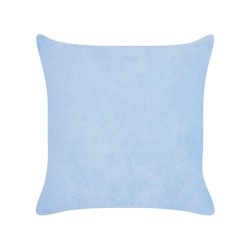 Zestaw 2 poduszek dekoracyjnych MILLET Sztruks 43 x 43 cm Niebieski Wzór geometryczny Zestaw 2 poduszek dekoracyjnych MILLET Sztruks 43 x 43 cm Niebieski Wzór geometryczny