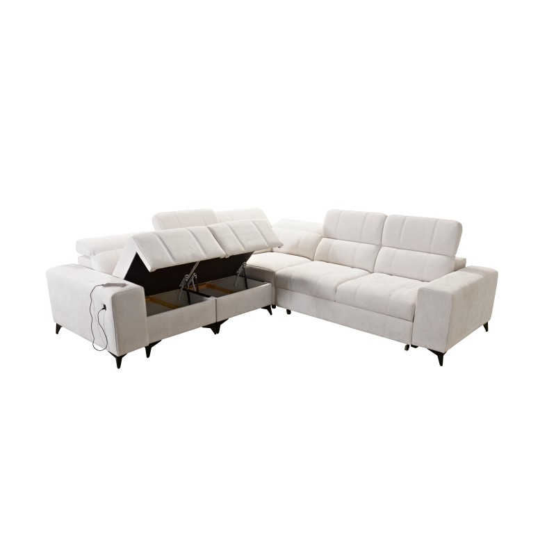 Ballagio III corner sofa with a sleeping function - an elegant and functional piece of furniture Ballagio III corner sofa with a sleeping function - an elegant and functional piece of furniture