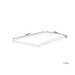 Materac nawierzchniowy COMFY 140 x 200 cm Materac nawierzchniowy COMFY 140 x 200 cm
