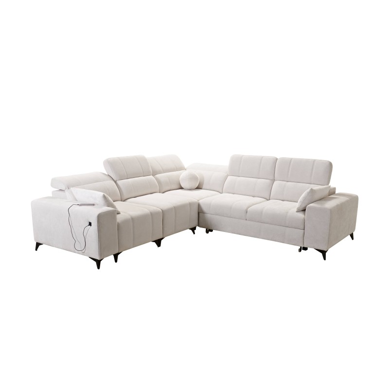 Ballagio III corner sofa with a sleeping function - an elegant and functional piece of furniture Ballagio III corner sofa with a sleeping function - an elegant and functional piece of furniture