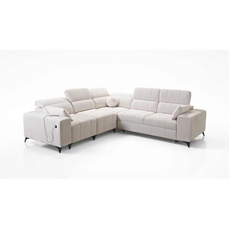 Ballagio III corner sofa with a sleeping function - an elegant and functional piece of furniture Ballagio III corner sofa with a sleeping function - an elegant and functional piece of furniture