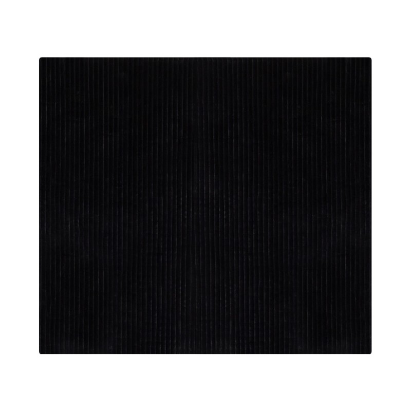 Narzuta na łóżko RAKYA Sztuczne futro 200 x 220 cm Czarny Narzuta na łóżko RAKYA Sztuczne futro 200 x 220 cm Czarny