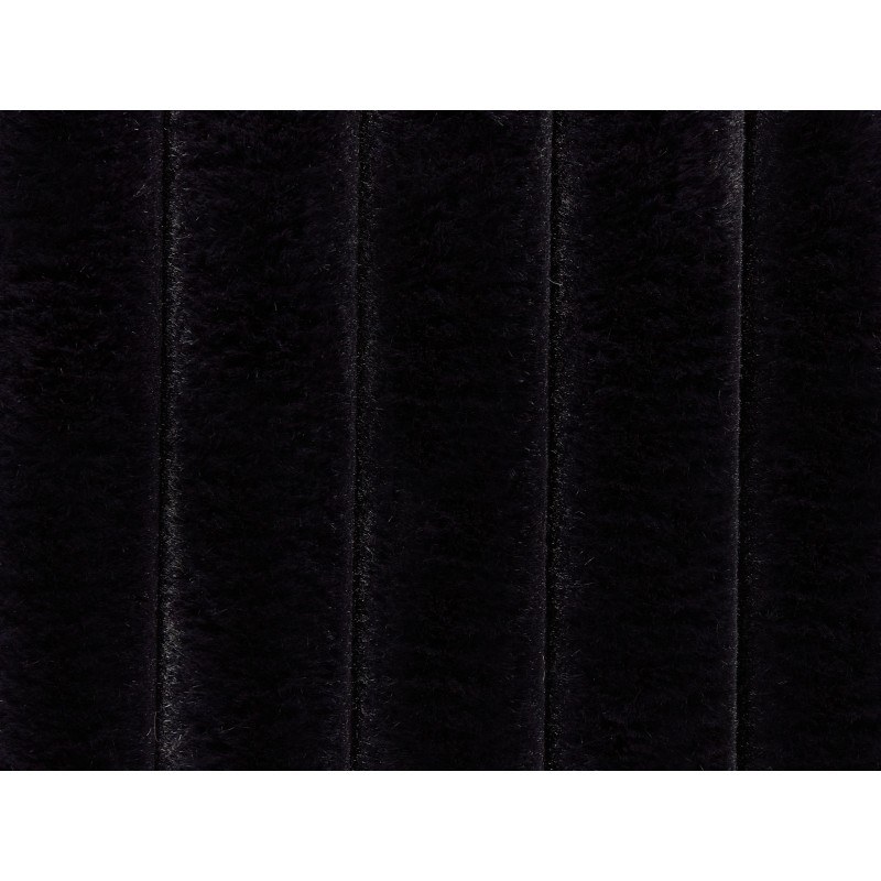 Narzuta na łóżko RAKYA Sztuczne futro 200 x 220 cm Czarny Narzuta na łóżko RAKYA Sztuczne futro 200 x 220 cm Czarny