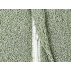 Zestaw 2 poduszek dekoracyjnych RUTABAGA Boucle 30 x 30 cm Zielony Jednolity Zestaw 2 poduszek dekoracyjnych RUTABAGA Boucle 30 x 30 cm Zielony Jednolity