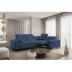 Ballagio II Mix Corner Sofa with Sleeping and Relax Function | Best Quality Weave, Spring 1118