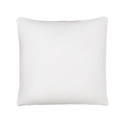 Zestaw 2 poduszek dekoracyjnych ROBBIE 45 x 45 cm Czerwony Wzór świąteczny Zestaw 2 poduszek dekoracyjnych ROBBIE 45 x 45 cm Czerwony Wzór świąteczny