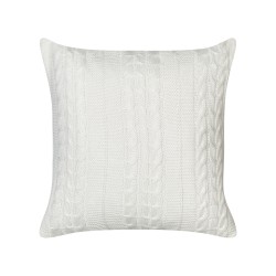 Zestaw 2 poduszek dekoracyjnych CADETIA Bawełna 45 x 45 cm Biały Jednolity Zestaw 2 poduszek dekoracyjnych CADETIA Bawełna 45 x 45 cm Biały Jednolity