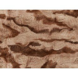Koc BAKIRA Sztuczne futro 150 x 200 cm Brązowy Koc BAKIRA Sztuczne futro 150 x 200 cm Brązowy