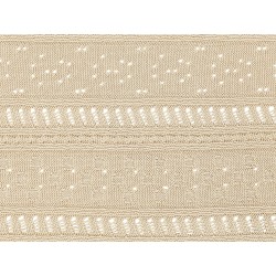 Narzuta na łóżko DAULET Bawełna 150 x 200 cm Beżowy Narzuta na łóżko DAULET Bawełna 150 x 200 cm Beżowy