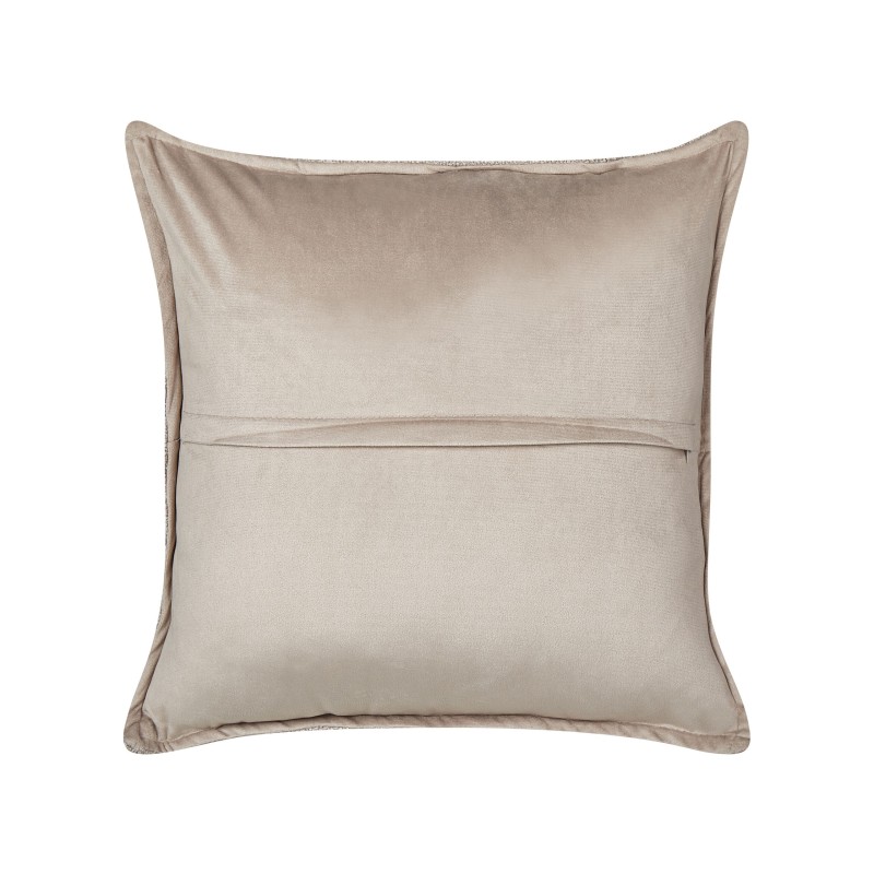 Zestaw 2 poduszek dekoracyjnych SENECIA Boucle 45 x 45 cm Beżowy Jednolity Zestaw 2 poduszek dekoracyjnych SENECIA Boucle 45 x 45 cm Beżowy Jednolity