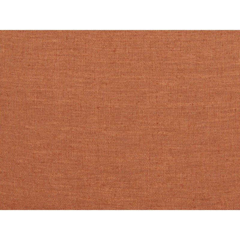 Zestaw 2 poduszek dekoracyjnych SAGINA Len 45 x 45 cm Pomarańczowy Jednolity Zestaw 2 poduszek dekoracyjnych SAGINA Len 45 x 45 cm Pomarańczowy Jednolity