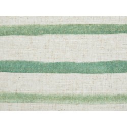 Zestaw 2 poduszek dekoracyjnych KAFRA 30 x 50 cm Zielony W paski Zestaw 2 poduszek dekoracyjnych KAFRA 30 x 50 cm Zielony W paski