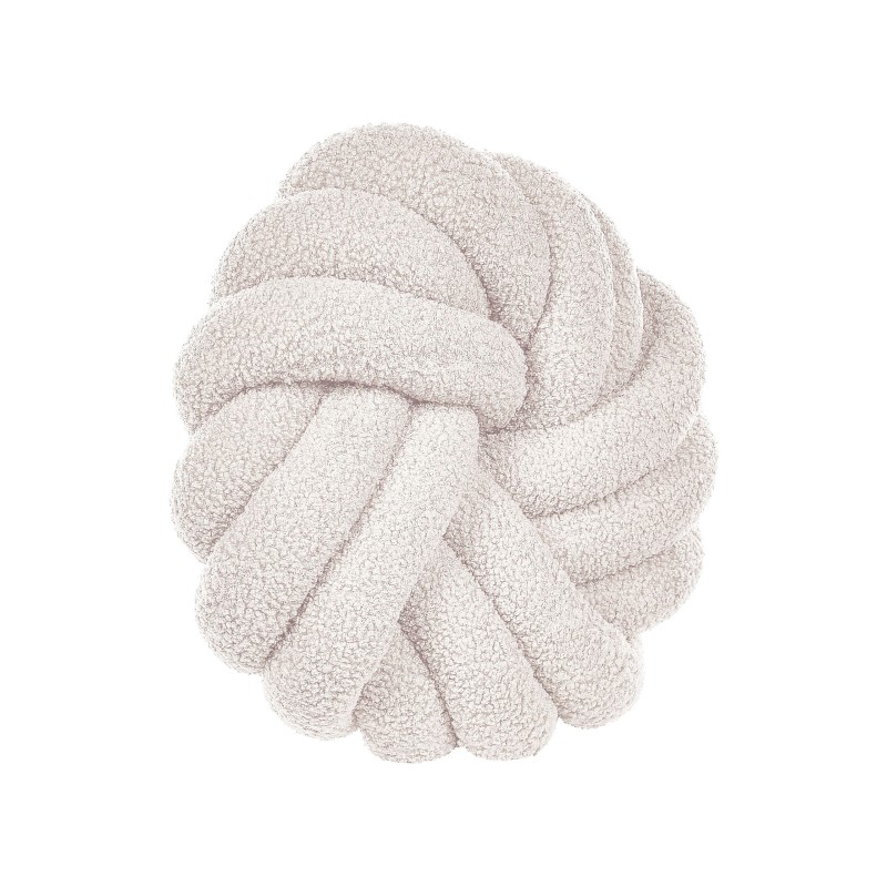 Zestaw 2 poduszek dekoracyjnych AKOLA Boucle 31 x 31 cm Złamana biel Jednolity Zestaw 2 poduszek dekoracyjnych AKOLA Boucle 31 x 31 cm Złamana biel Jednolity