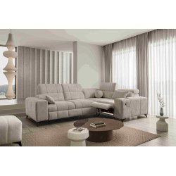 Ballagio II Mix Corner Sofa with Sleeping and Relax Function | Best Quality Weave, Spring 1110