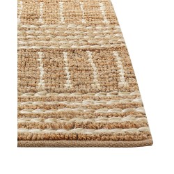 Dywan z juty 80 x 300 cm beżowy KAMBERLI Dywan z juty 80 x 300 cm beżowy KAMBERLI