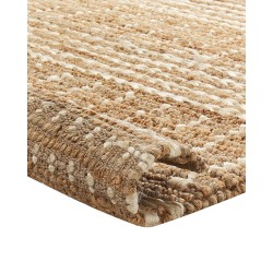 Dywan z juty 80 x 300 cm beżowy KAMBERLI Dywan z juty 80 x 300 cm beżowy KAMBERLI