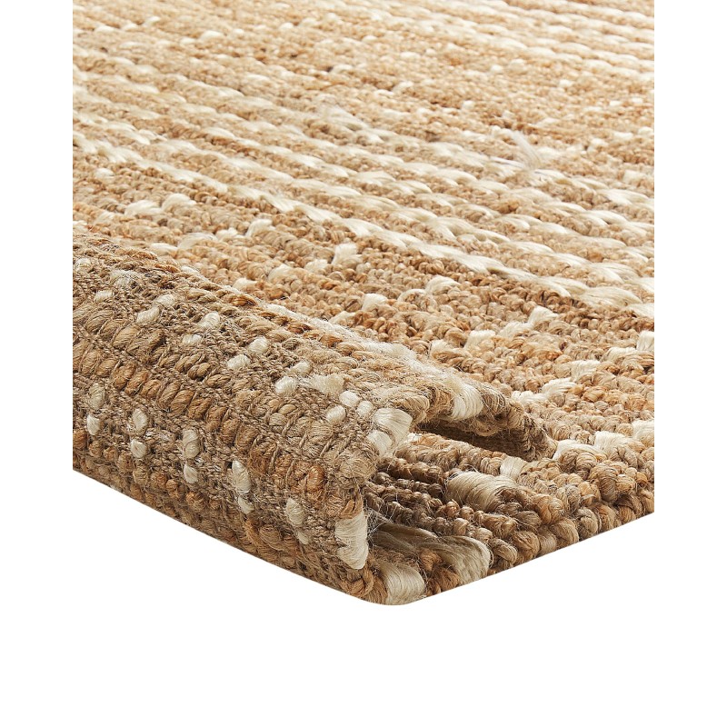 Dywan z juty 80 x 300 cm beżowy KAMBERLI Dywan z juty 80 x 300 cm beżowy KAMBERLI