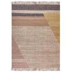 Dywan z juty 160 x 230 cm brązowy SAMLAR Dywan z juty 160 x 230 cm brązowy SAMLAR