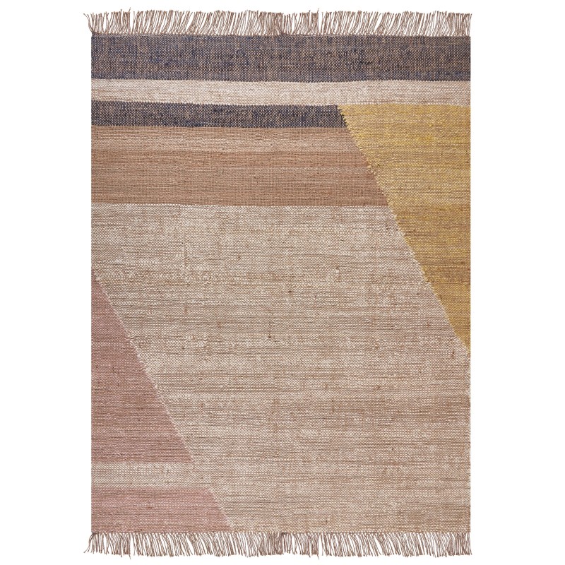 Dywan z juty 160 x 230 cm brązowy SAMLAR Dywan z juty 160 x 230 cm brązowy SAMLAR