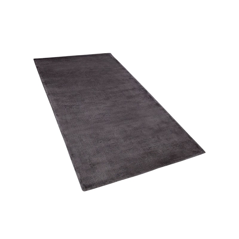 Dywan z wiskozy 80 x 150 cm ciemnoszary GESI II Dywan z wiskozy 80 x 150 cm ciemnoszary GESI II