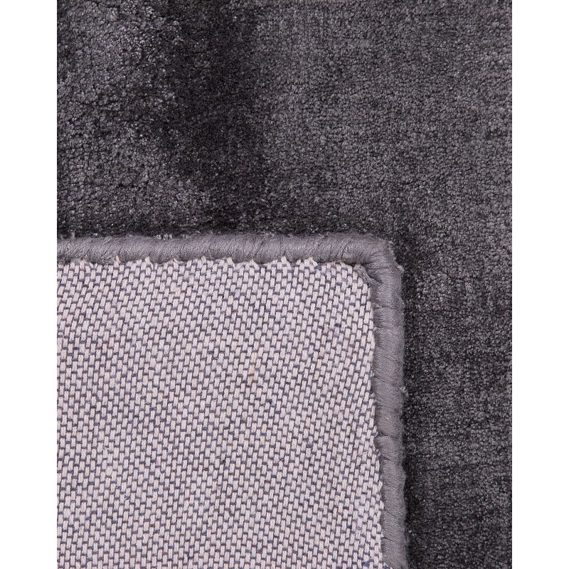 Dywan z wiskozy 80 x 150 cm ciemnoszary GESI II Dywan z wiskozy 80 x 150 cm ciemnoszary GESI II