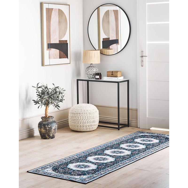 Dywan 80 x 240 cm niebieski GEDIZ Dywan 80 x 240 cm niebieski GEDIZ