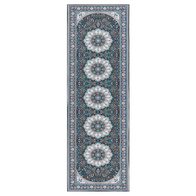 Dywan 80 x 240 cm niebieski GEDIZ Dywan 80 x 240 cm niebieski GEDIZ