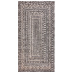 Dywan 80 x 150 cm beżowo-szary BAGLAR Dywan 80 x 150 cm beżowo-szary BAGLAR
