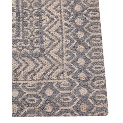 Dywan 80 x 150 cm beżowo-szary BAGLAR Dywan 80 x 150 cm beżowo-szary BAGLAR