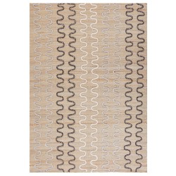 Dywan jutowy 160 x 230 cm beżowy SOGUT Dywan jutowy 160 x 230 cm beżowy SOGUT