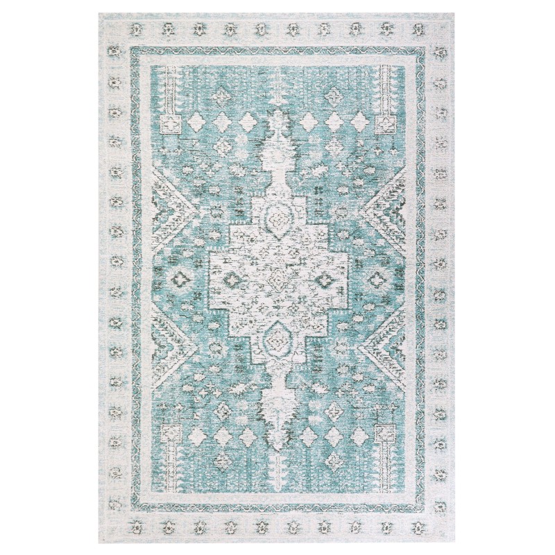 Dywan bawełniany 200 x 300 cm miętowy FULLA Dywan bawełniany 200 x 300 cm miętowy FULLA