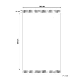Dywan 160 x 230 cm jasnozielony MALHIA Dywan 160 x 230 cm jasnozielony MALHIA