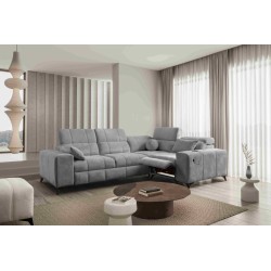 Ballagio II Mix Corner Sofa with Sleeping and Relax Function | Best Quality Weave, Spring 1102