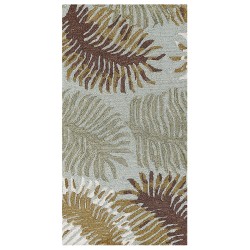 Dywan wełniany z motywem roślinnym 80 x 150 cm VIZE Dywan wełniany z motywem roślinnym 80 x 150 cm VIZE