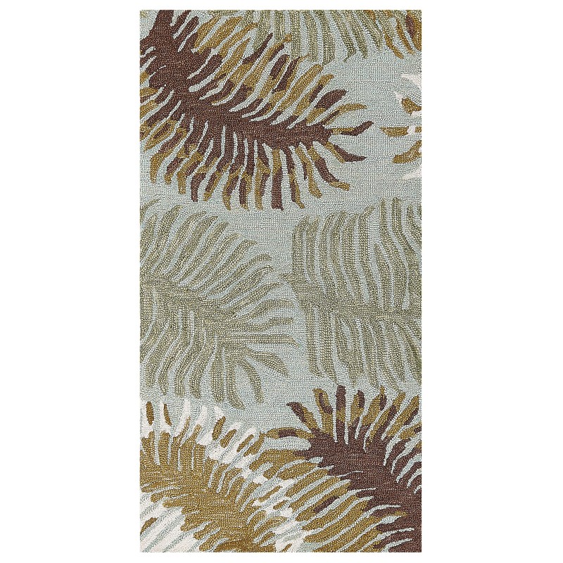 Dywan wełniany z motywem roślinnym 80 x 150 cm VIZE Dywan wełniany z motywem roślinnym 80 x 150 cm VIZE
