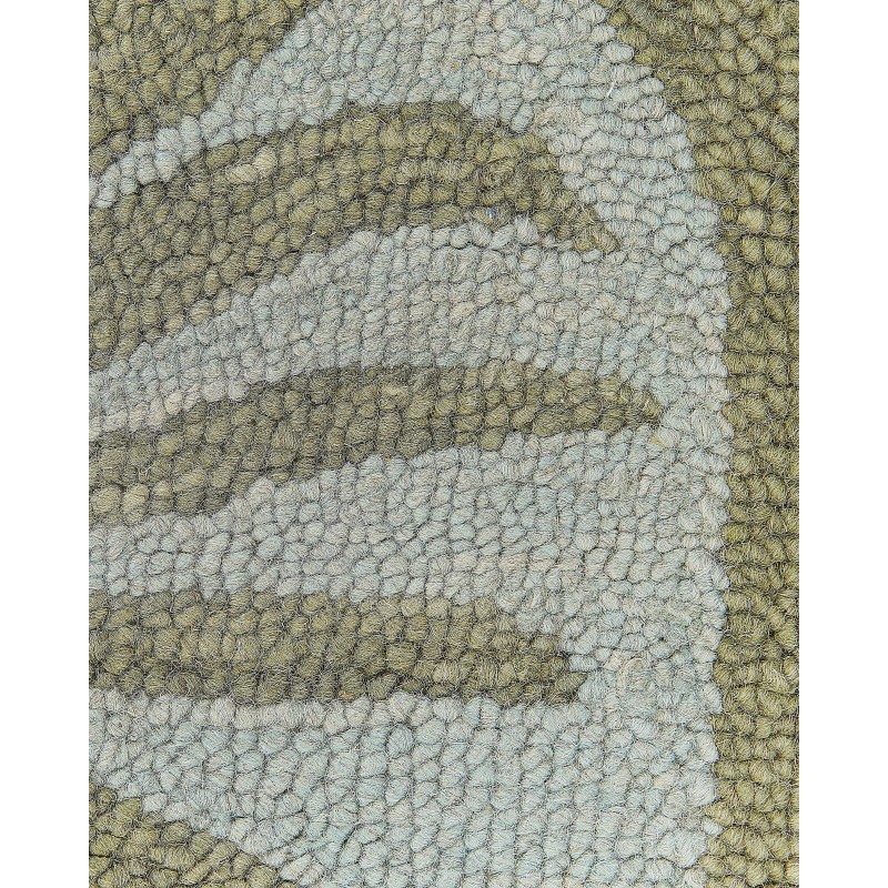 Dywan wełniany z motywem roślinnym 80 x 150 cm VIZE Dywan wełniany z motywem roślinnym 80 x 150 cm VIZE