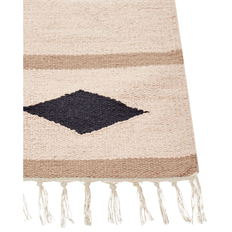 Dywan bawełniany kilim 200 x 300 cm wielokolorowy BERDIK Dywan bawełniany kilim 200 x 300 cm wielokolorowy BERDIK
