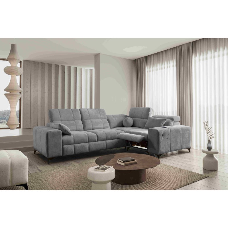 Ballagio II Mix Corner Sofa with Sleeping and Relax Function | Best Quality Woven Fabric, Spring 1101 Ballagio II Mix Corner Sofa with Sleeping and Relax Function | Best Quality Woven Fabric, Spring 1101