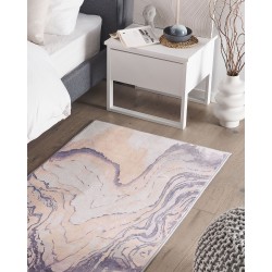 Dywan 80 x 150 cm beżowo-szary GEBZE Dywan 80 x 150 cm beżowo-szary GEBZE