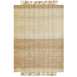 Dywan z juty 160 x 230 cm beżowy KARKIN Dywan z juty 160 x 230 cm beżowy KARKIN