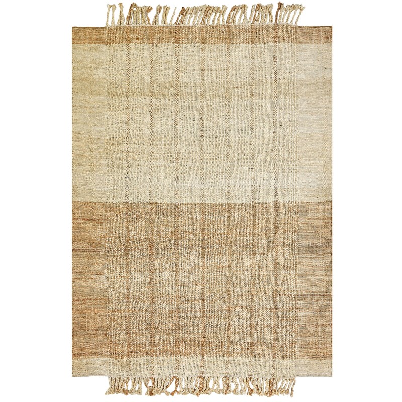 Dywan z juty 160 x 230 cm beżowy KARKIN Dywan z juty 160 x 230 cm beżowy KARKIN