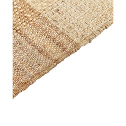 Dywan z juty 160 x 230 cm beżowy KARKIN Dywan z juty 160 x 230 cm beżowy KARKIN