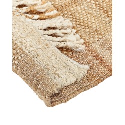 Dywan z juty 160 x 230 cm beżowy KARKIN Dywan z juty 160 x 230 cm beżowy KARKIN
